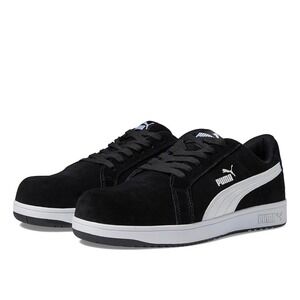 PUMA‎ Suede Classic XXI Men's 11 Black White Low-Top Sneakers GUC w/ Box